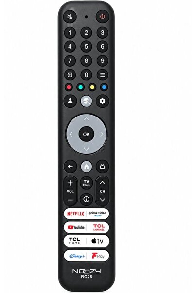 Noozy Τηλεχειριστήριο RC26 για τηλεοράσεις TCL, Άμεση λειτουργία χωρίς προγρα...