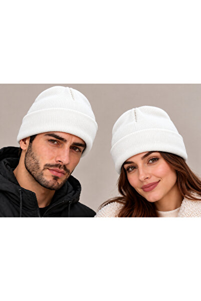 Rupen Kraft Couple beret fisherman beret winter beret flat folded beret 2 pcs...