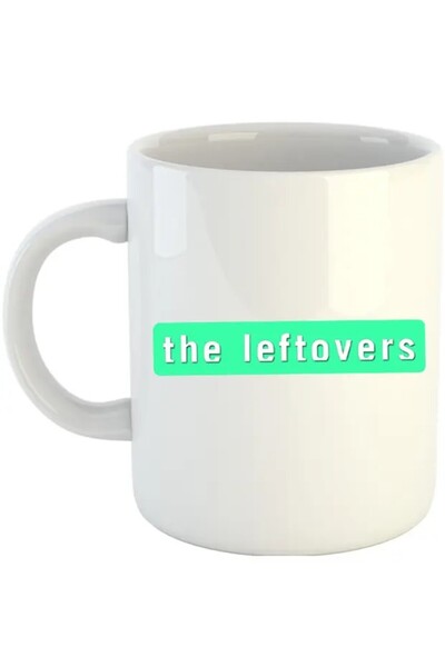 INOVATIX Cana The Leftovers Logo Serial TV Sezon Demon, albă, 330 ml