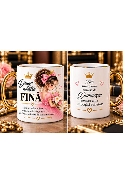 GE Personalized Mug "Our Dear FINĂ"