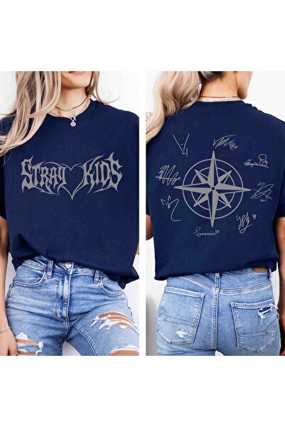 barsdepo Tricou cu imprimeu STRAY KIDS 100% BUMBAC (CU CADOU STILOU)