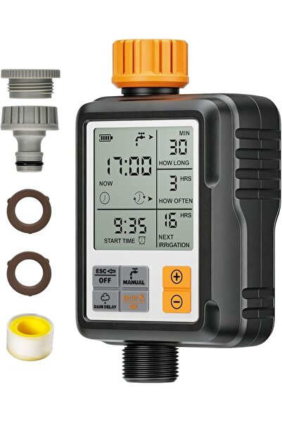 GENERAL Water Timer for Lawn and Garden Irrigation with Rain Delay and Manual...