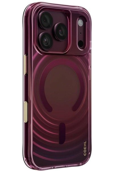 uniq Θήκη Coehl Vela για Iphone 18 Pro / 17 Pro Μαγνητική Φόρτιση Μπορντό - (...