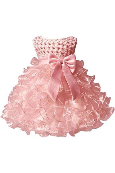 GENERAL Jup'Elle Little Baby Girl Dress Flower Ruffles Party Wedding Pageant ...