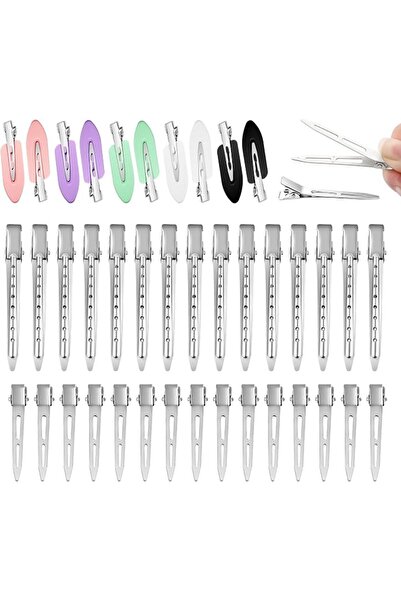 GENERAL Hair Clips for Women Styling, Metal Duckbill Hair Clips Curl Rollers ...