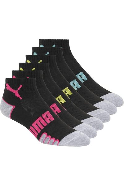 PUMA AVIS جوارب نسائية قصيرة من PUMA، عبوة من 6 أزواج