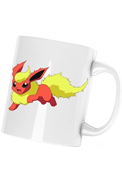 INOVATIX Cana Pokemon Flareon Tiktok Creator, white, 330 ml