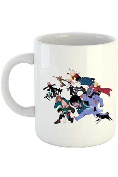 INOVATIX Cana World Trigger Minna-san Protejează Pământul Super Puteri, alba,...