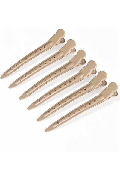 AIMIKE Matte Metal Duckbill Hair Clips for Styling & Precise Sectioning