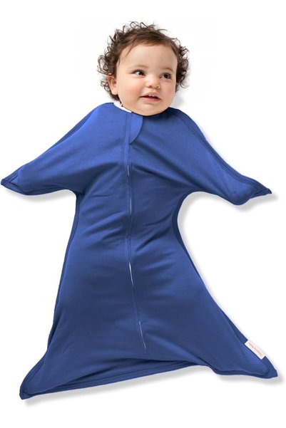 SleepingBaby Poly Zipadee-Zip Swaddle Transition Baby Swaddle Blanket with Zi...