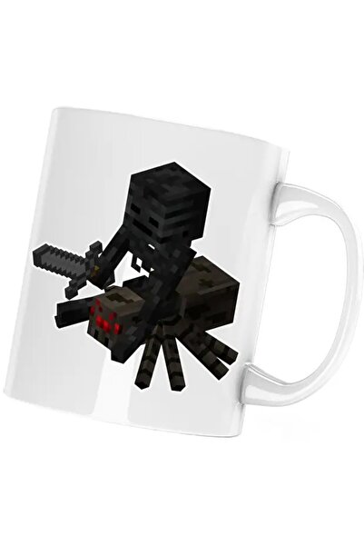 INOVATIX Cana Cave Spider Rider Minecraft, albă, 330 ml