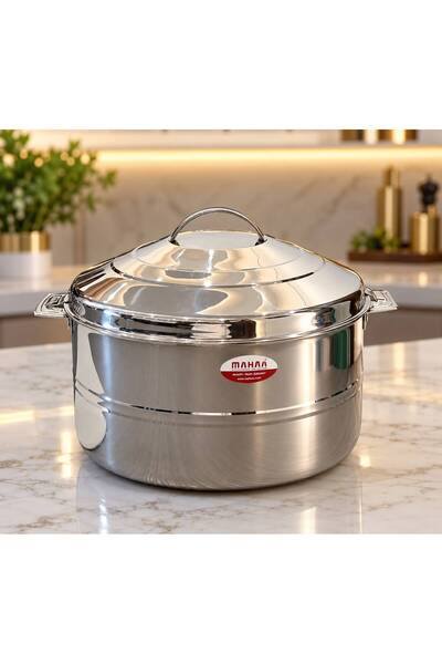 aljahwari Indian 18/10 Stainless Steel Single Compartment Food Storage Contai...