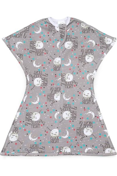 SleepingBaby Poly Zipadee-Zip Swaddle Transition Baby Swaddle Blanket with Zi...