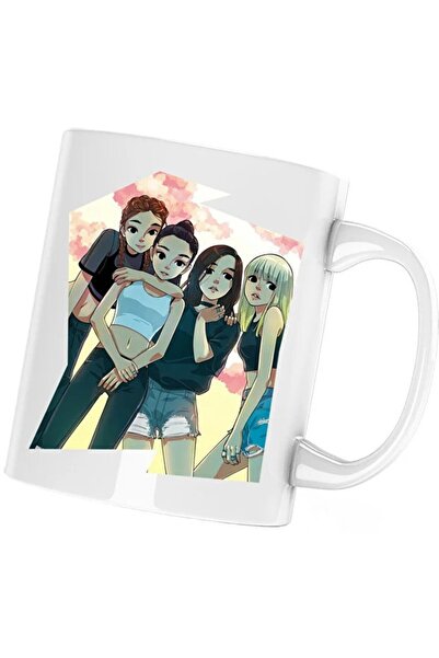 INOVATIX Cana Blackpink All Gang Team Cartoon Kpop, alba, 330 ml