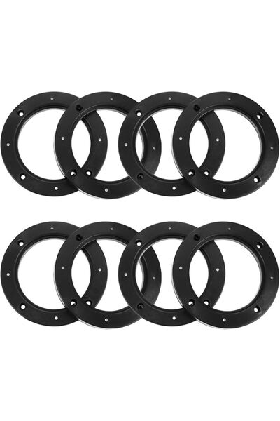 Baluue 4pairs Car Speaker Mounting Spacers Abs Auto Adapter Rings for Vehicle...