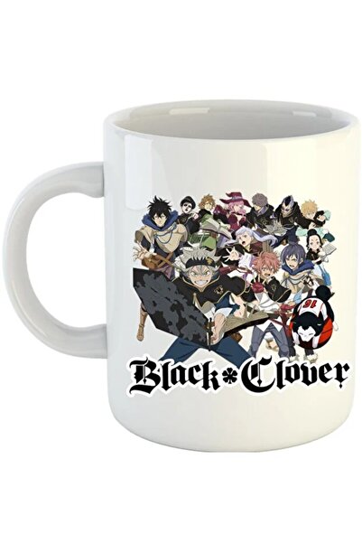 INOVATIX Cana Black Clover All Members Аниме Манга Косплей, бяла, 330 мл