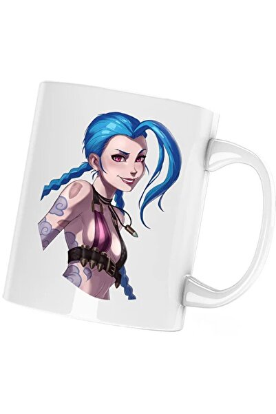 INOVATIX Cana Jinx League of Legends Champion TikTok, λευκό, 330 ml