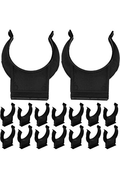 Generic 20pcs Plastic Cabinet Leveler Kick Clips Furniture Leg Plinth Clamps ...