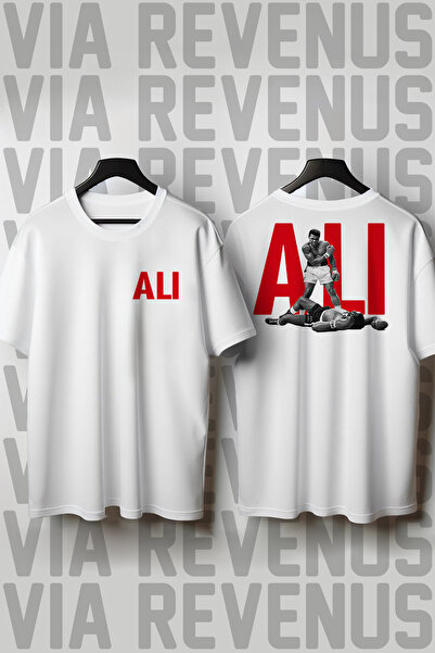 Vordevia Muhammad Ali Printed Loose Fit 100% Cotton Tshirt