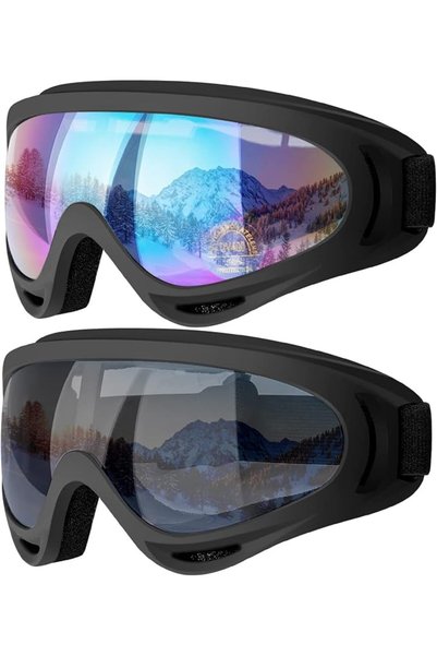 KASTWAVE Ski Goggles, Snowboard Goggles with UV Protection, Anti-Scratch Lens...