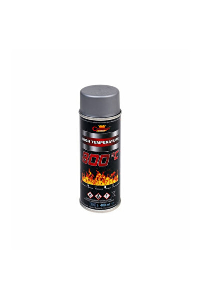 Champion Color Spray vopsea rezistent termic 800°C argintiu profesional 400ml