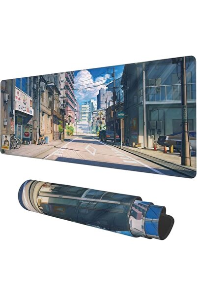 GENERAL KOAIWPAE Desk Mat, Blue Vintage World Map Extended Gaming Mouse Pad L...