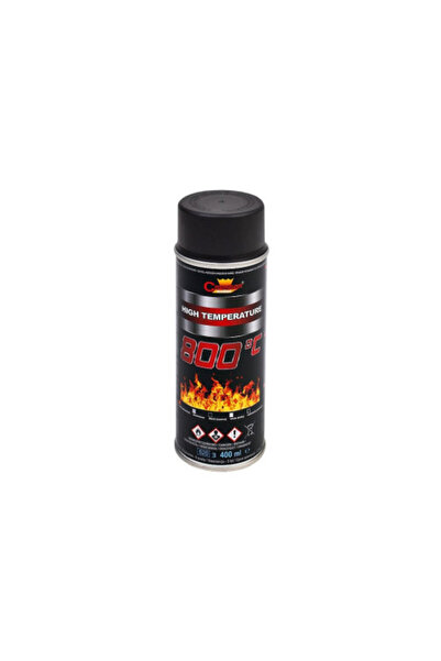 Champion Color Spray vopsea rezistent termic 800°C negru profesional 400ml