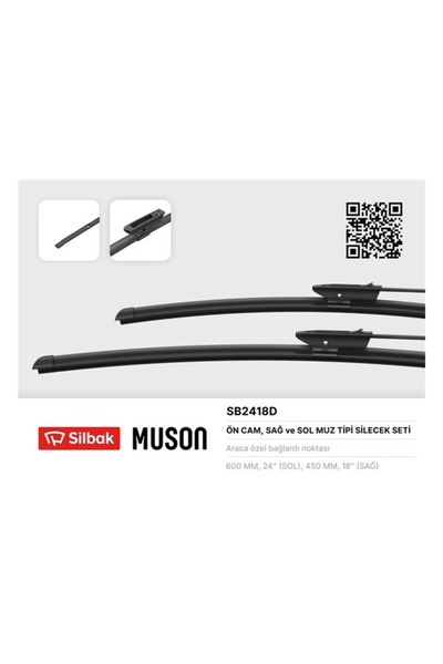 SILECEK S�P�RGESI 600/450mm (MUZ TIPI) MEGANE II 02>08 MEGANE IV 16> TALISMAN 16>