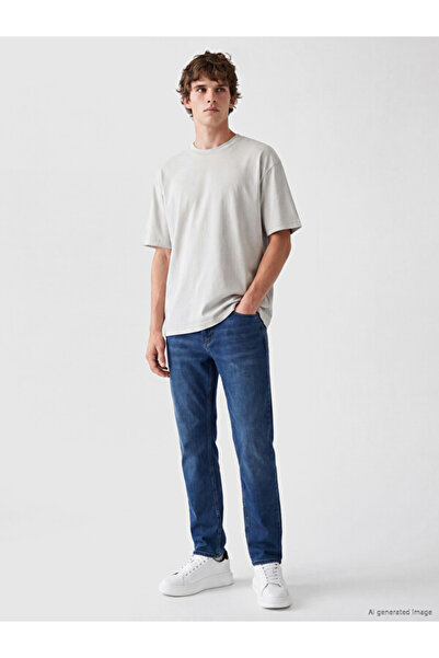 LC Waikiki Rmz Gi̇yi̇m Farkiyla 779 Standard Fit Men's Jean Pants