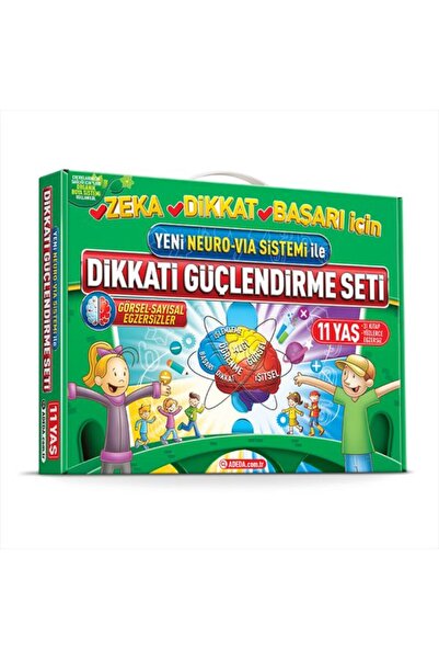 Dekalog Yayınları Dikkati Güçlendirme Seti - 5. Sınıf – 11 Yaş-Neuro-Via