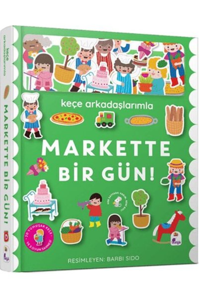 ARNEER Keçe Arkadaşlarımla Markette Bir Gün (Ciltli)