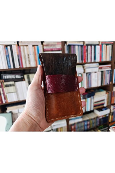 Gerçek Deri Özel Kalemleriniz Için Kalemlik Kalem Kutu ( 5*6 Kalem Için ) 28 Cm \ 9.5 Cm DAK347