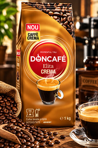 DONCAFE Doncafé Elita Crema, Cafea Boabe, 1 Kg