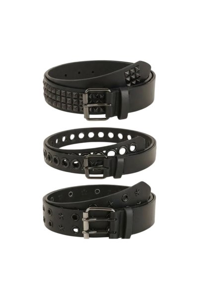 targay Gothic Punk Rock Gurunge Metallica Emo Style Belt