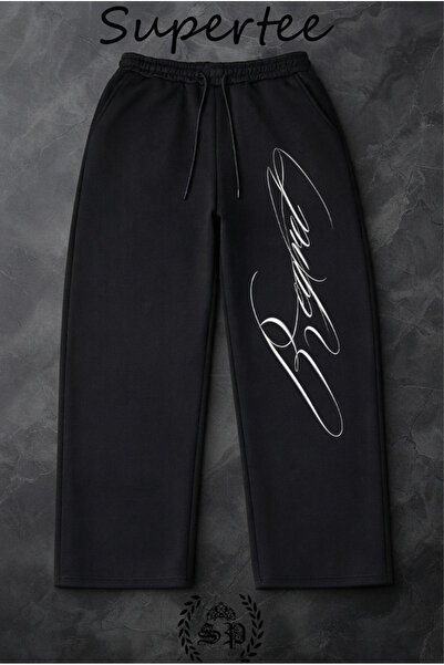 StartMore Supertee Design SweatPants Baskılı Eşofman Arka cepli Vinage Harajuka