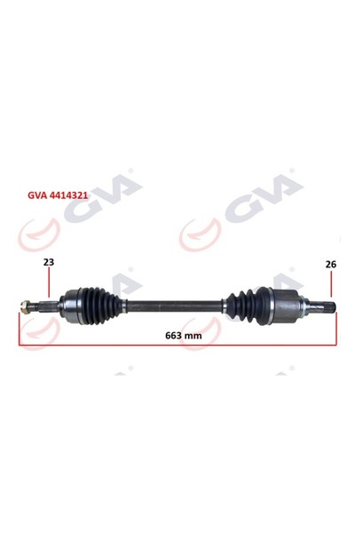 KOMPLE AKS SOL 1.5 DCI (12-) (75-90HP)
