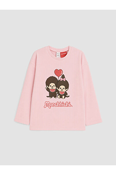 LC Waikiki Esvab • Modern & Distinctive Monchhichi Printed Girls' T-Shirt