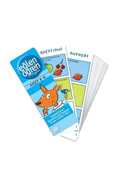 ARNEER Eğlen Öğren English Time Card (5-6 Ages)