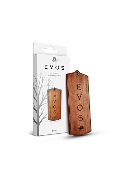 K2 Odorizant auto din lemn Evos Boss, parfum pentru mașină