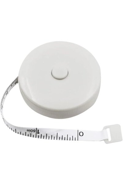 Generic شريط قياس 1.5 متر/60 بوصة للخياطين، شريط ناعم بالسنتيمتر والمتر، أداة...