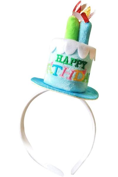 MAKINGTEC Birthday Party Hats for Kids Adults Happy Birthday Cake with Candle...