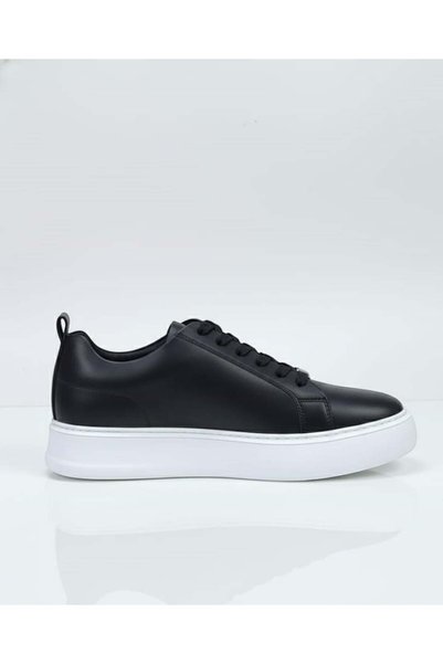 Bay Emir 4Pr Genuine Leather Causal Black Men's Shoes