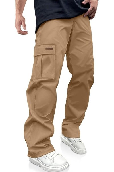 GENERAL PLEPAN mens Plepan Men's Casual Cargo Pants Street Style (pack of 1)