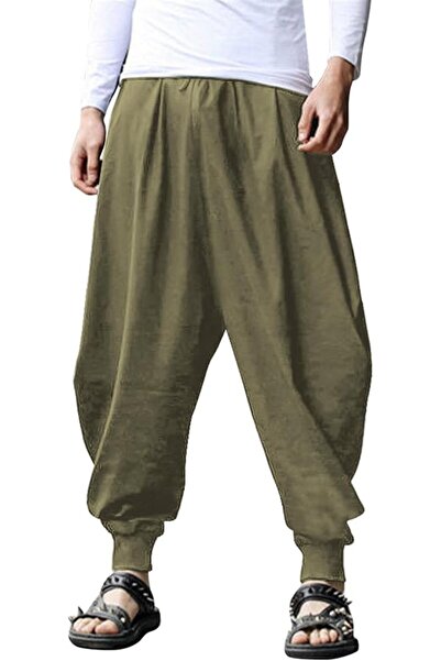 COOFANDY mens Men Hippie Baggy Harem Pants Harem