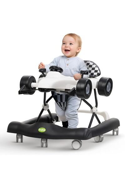 BAYBEE F1 2 in 1 Baby Walker | Activity Walker & Push Walker | 3 Height Adjus...