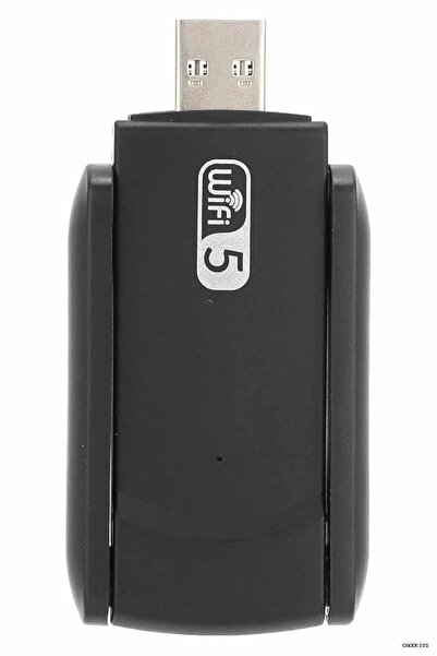 CADDE101 Wifi Adaptörü Bt5.0 Wifi 2'si Bir Arada Çift Bantlı (11746) Çift Anten