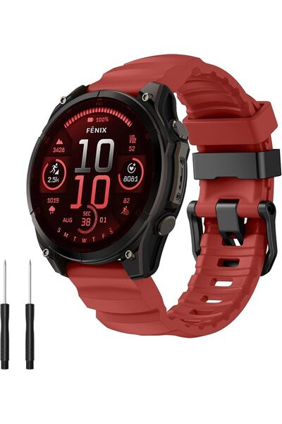 GENERAL Compatible with Garmin Fenix 8 47mm Watch Strap/Fenix 7 Pro/Fenix 6, ...