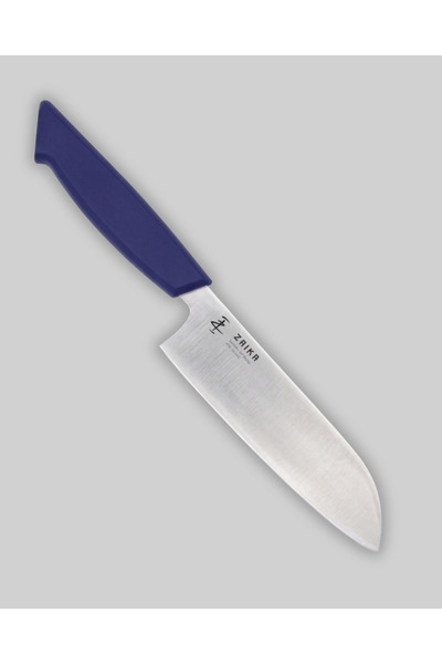 Zaika 17 cm Santoku Mutfak Bıçağı - 4116 Paslanmaz Çelik 56 HRC - Ergonomik P...