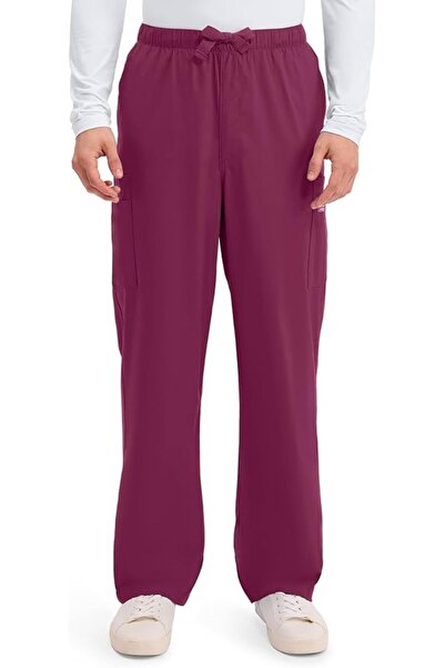 Cherokee Men Scrubs Pant Workwear Core Stretch Fly Front Cargo 4243