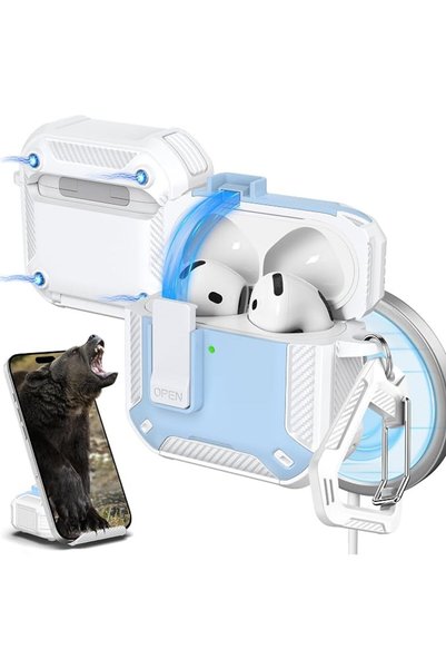 GENERAL Ar-Van for AirPods Pro 2 Case with Cleaning Kit, Military Grade Drop ...